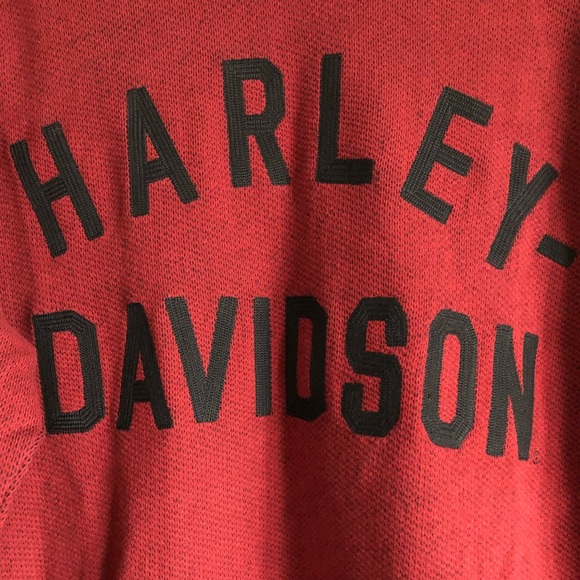 PENDING Harley-Davidson Men's Vintage Inspired Raglan Long Sleeve Pullover - Picture 7 of 7